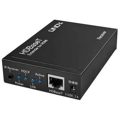 LINDY 38118 - C6 HDBaseT HDMI & IR Receiver 100m