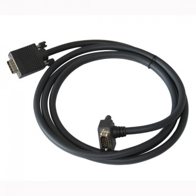 15−pin HD VGA Cable đầu kết nối 90 độ Kramer C-GM-GM(90) 