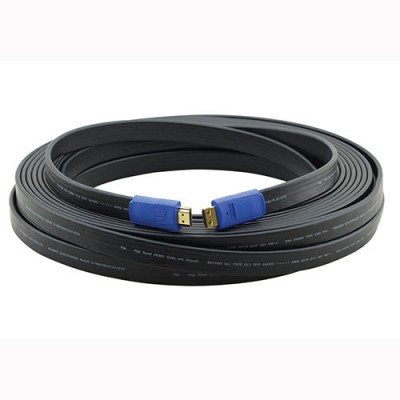 Flat High−Speed HDMI Cable with Ethernet Kramer C-HM-HM-FLAT-ETH 
