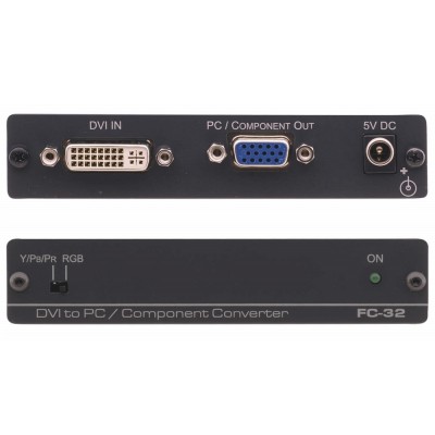 DVI to Computer Graphics/Component/HDTV Video Format Converter Kramer FC-32