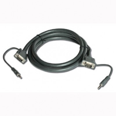 15−pin HD-3.5mm Stereo Audio VGA Cable Kramer C-GMA-GMA 